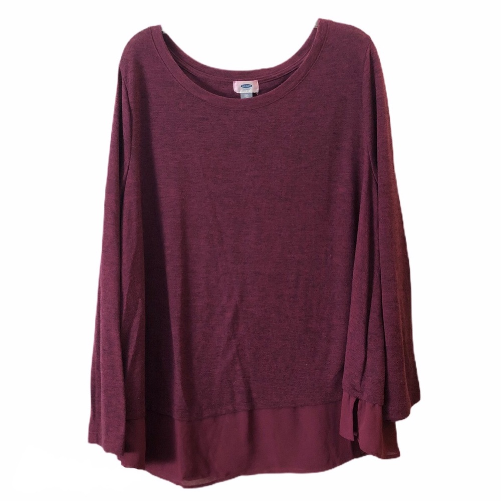 Old Navy Purple Long Sleeved Top [Size: XXL]